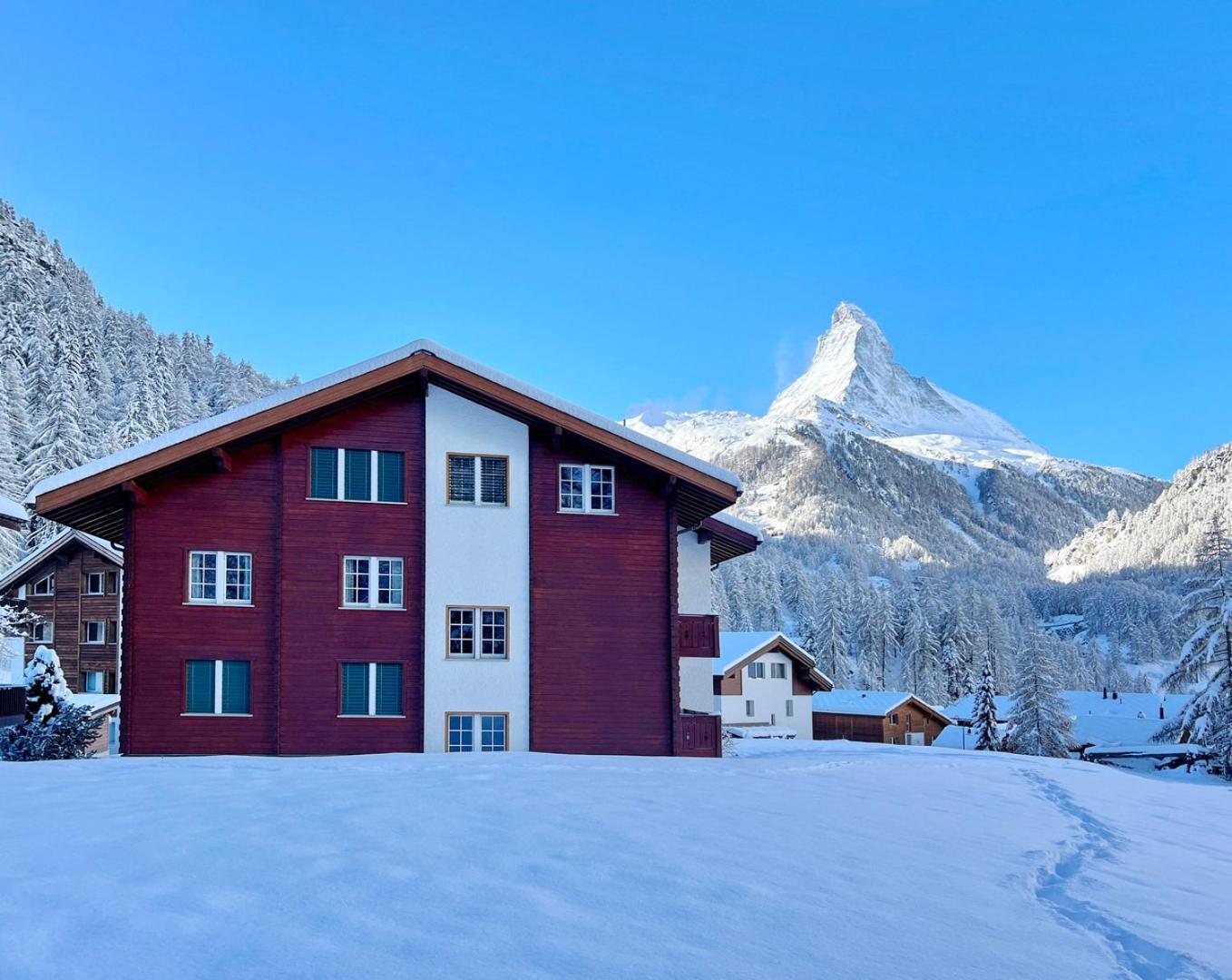 Haus Vira Leilighet Zermatt Eksteriør bilde
