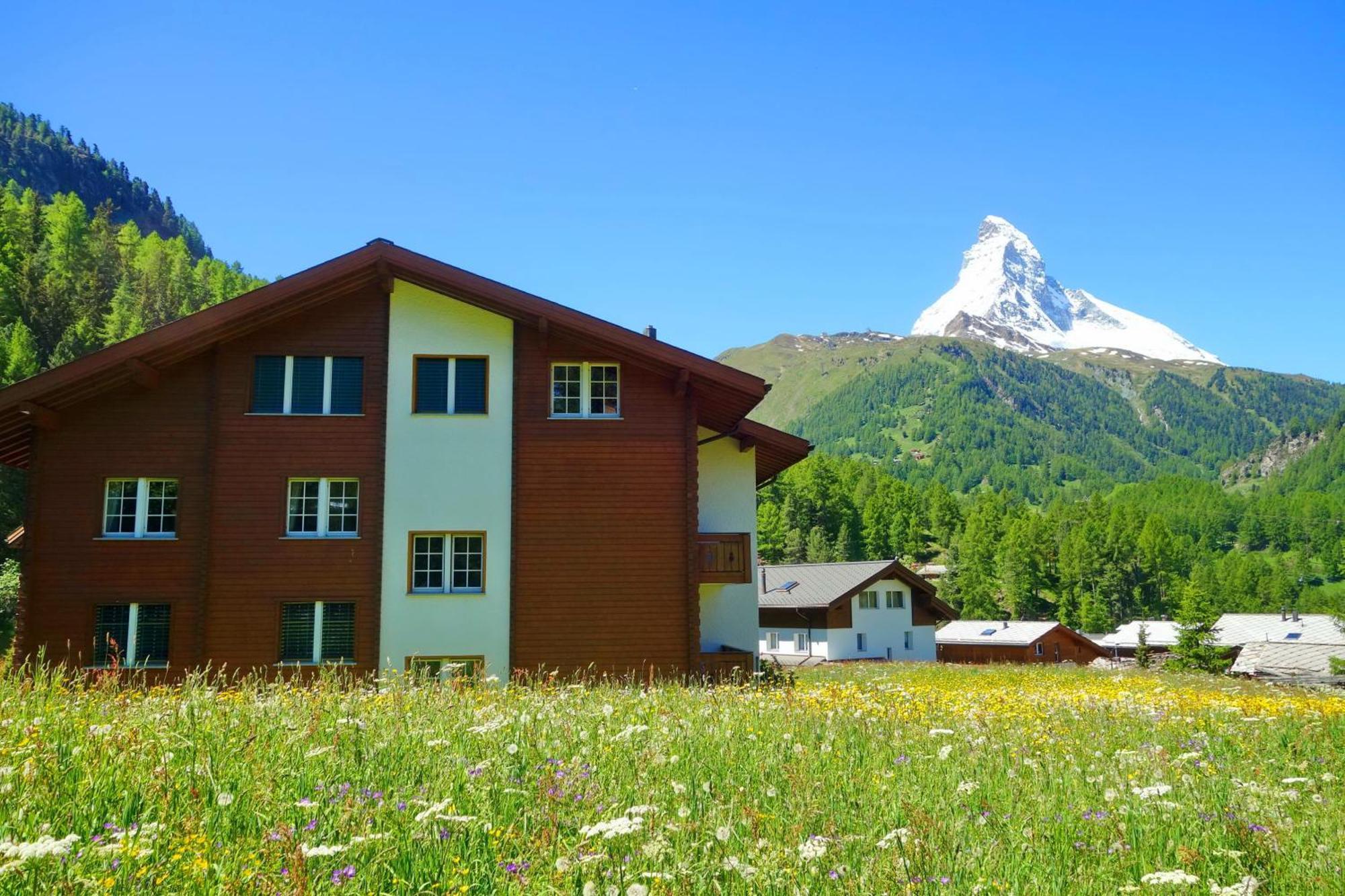 Haus Vira Leilighet Zermatt Eksteriør bilde
