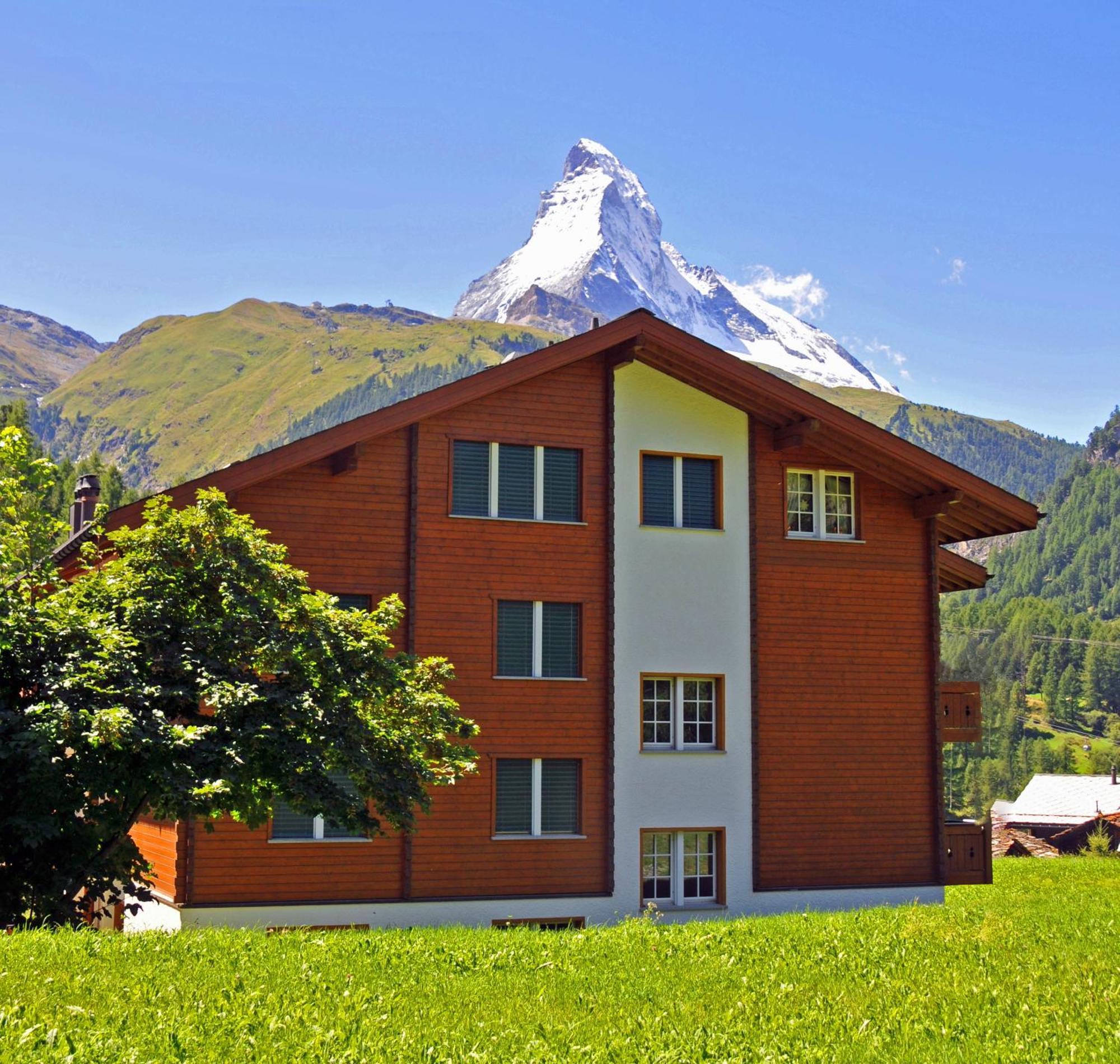Haus Vira Leilighet Zermatt Eksteriør bilde